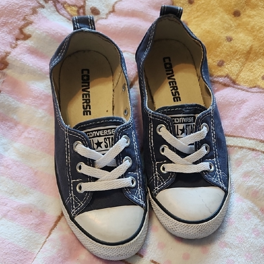 Converse Womens Blue Sneakers